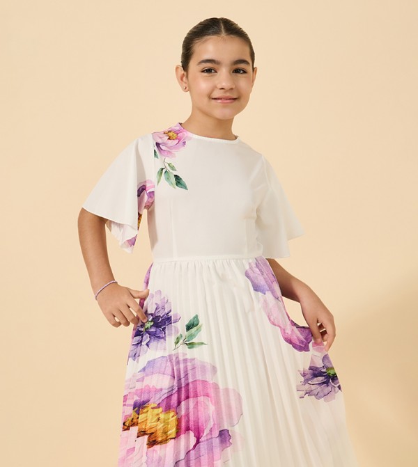 Styli Styli - Off White Party Dress