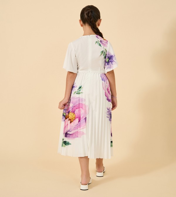 Styli Styli - Off White Party Dress