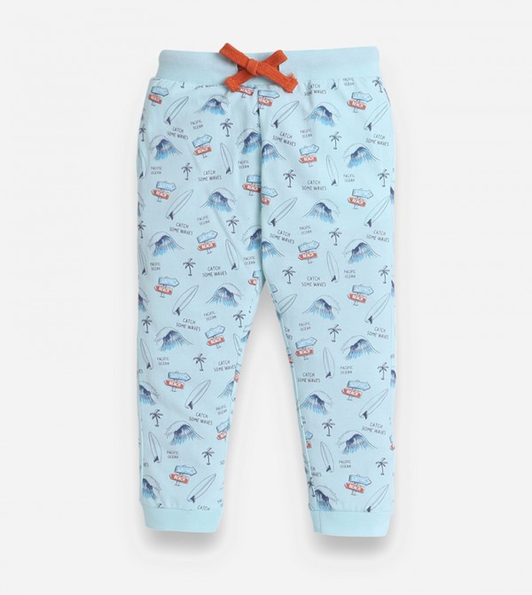 Victor and Jane Victor and Jane - Blue Top & Pyjama Sets