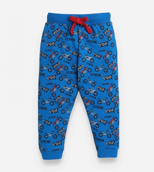 Victor and Jane Victor and Jane - Blue Top & Pyjama Sets