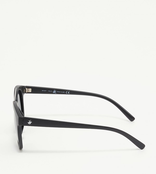 Beverly Hills Polo Club  - Black Round Sunglasses