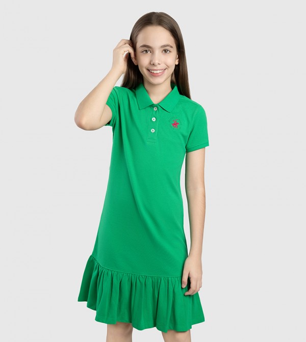 Beverly Hills Polo Club  Dresses - Green Casual Dress