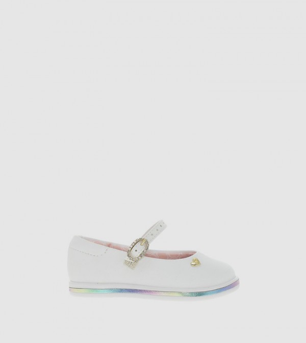 MOLEKINHA - White Casual Slip-On's