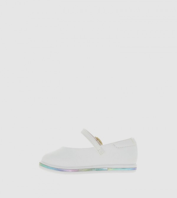 MOLEKINHA - White Casual Slip-On's