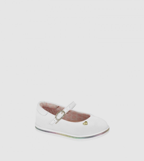 MOLEKINHA - White Casual Slip-On's