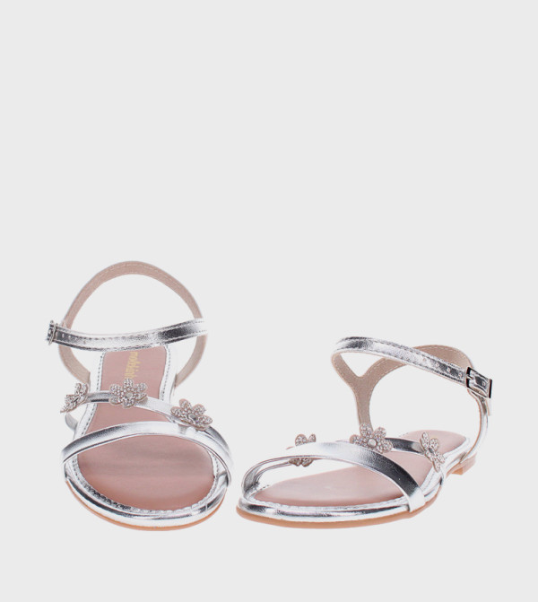 مولكينها مولكينها - فضي الصنادل المسطحة