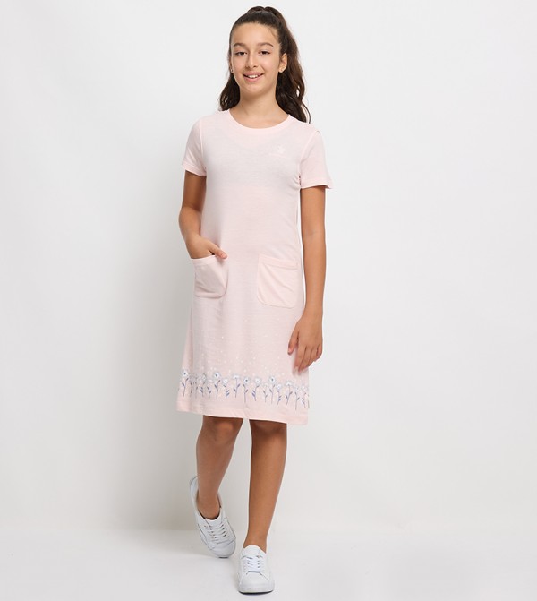 Beverly Hills Polo Club  Casual Dress - Pink Casual Dress
