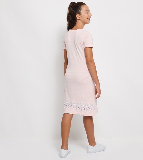 Beverly Hills Polo Club  Casual Dress - Pink Casual Dress
