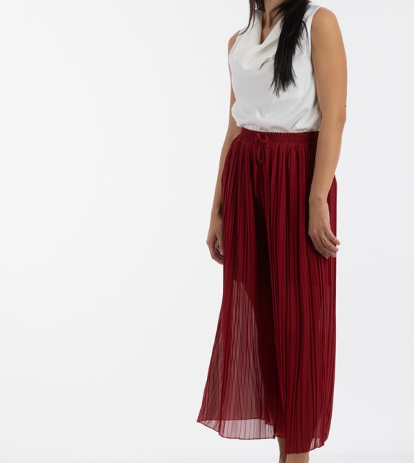 Montania Montania - Maroon Regular Pants
