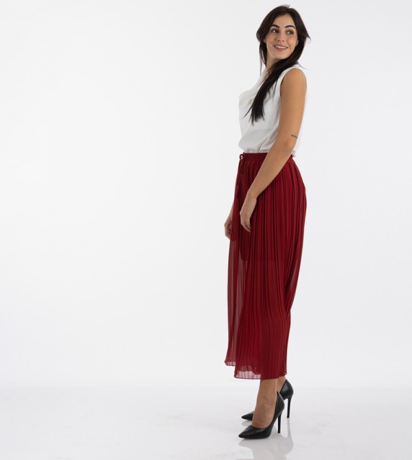 Montania Montania - Maroon Regular Pants
