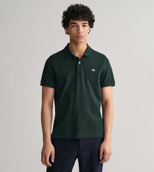 GANT GANT - Green Polo T-shirts