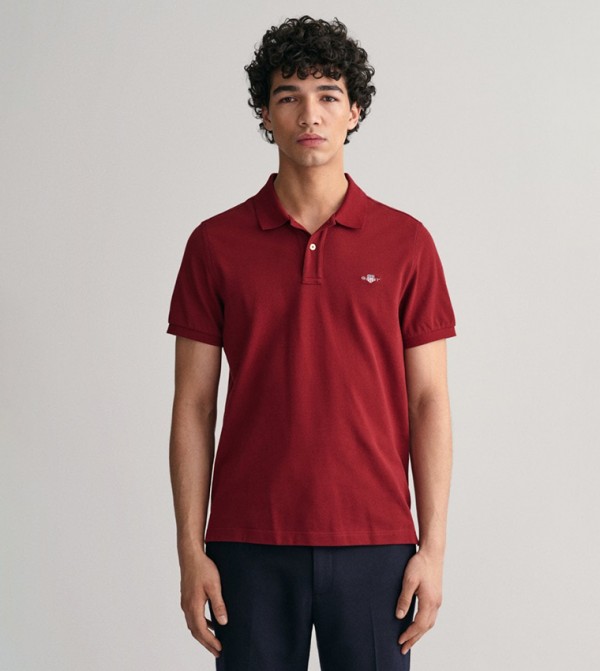GANT GANT - Red Polo T-shirts