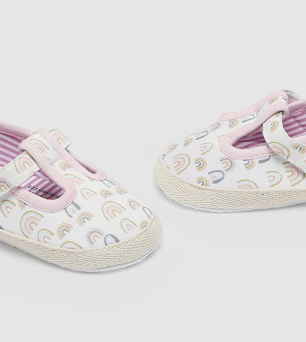 R&B  Casual Shoes - Pink Casual Slip on