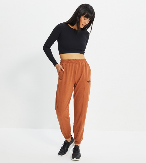 Trendyol Trendyol  - Brown Track Pants/Joggers