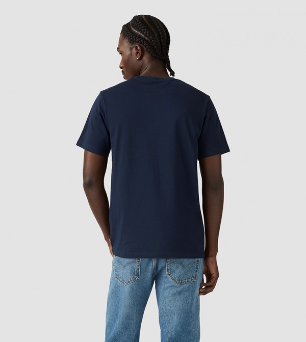 Levi's Levi's - Navy Round Neck T-Shirts