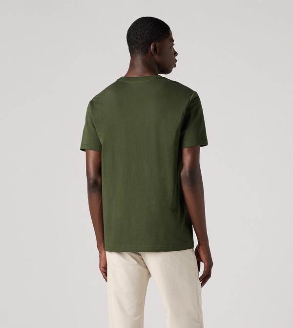 ليفايز ليفايز - أخضر Round Neck T-Shirts