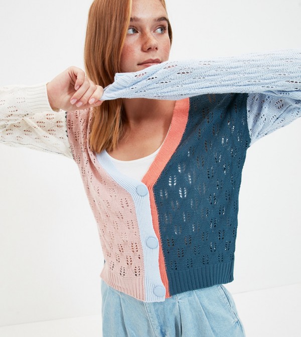 Trendyol Trendyol  - Beige Cardigan