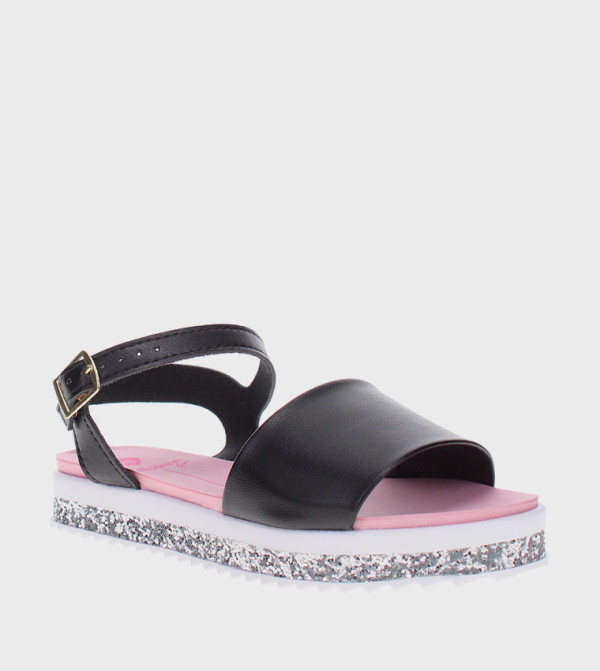 مولكينها - أسود Flat Sandals