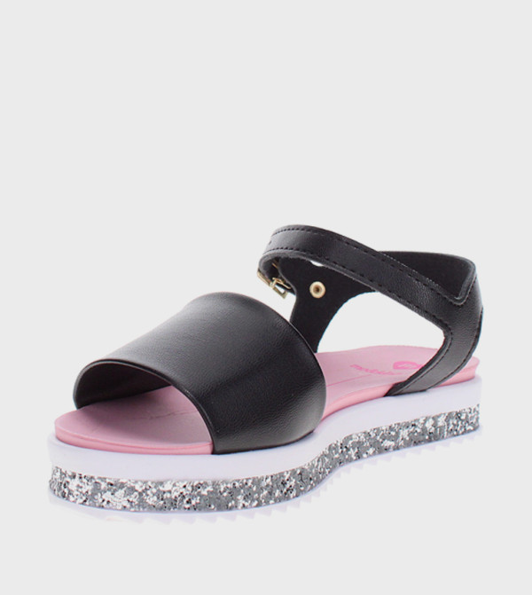 مولكينها - أسود Flat Sandals