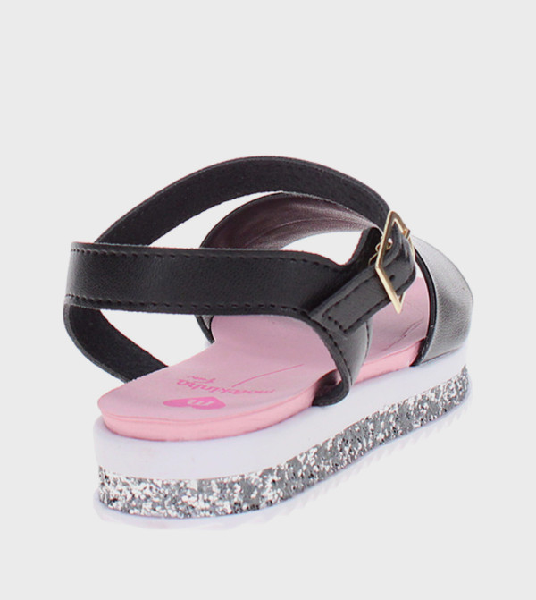 مولكينها - أسود Flat Sandals