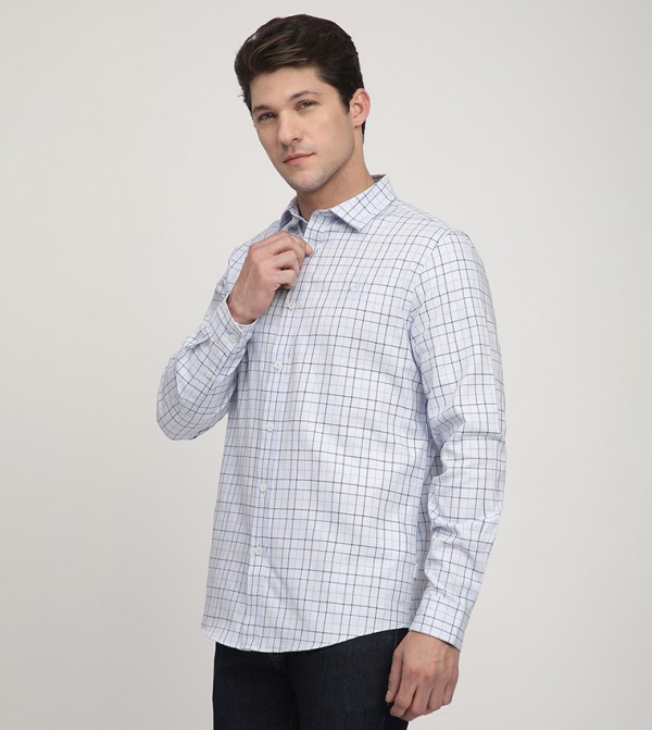 Beverly Hills Polo Club  Shirts - Blue Casual Shirts