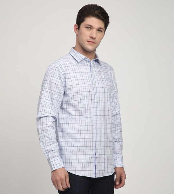 Beverly Hills Polo Club  Shirts - Blue Casual Shirts