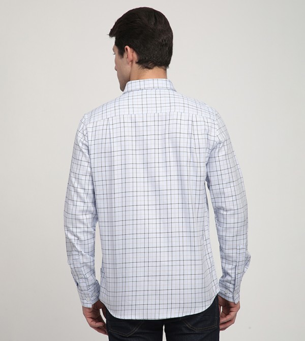 Beverly Hills Polo Club  Shirts - Blue Casual Shirts