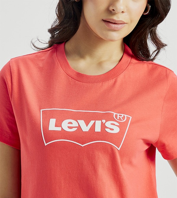 ليفايز  تيشيرتات - أحمر Short Sleeve T-Shirts