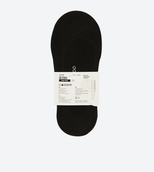 Aldo Accessories  Socks - Black No Show Socks