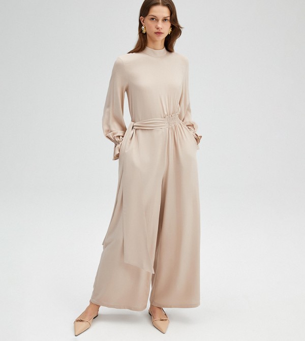 Touché Privé Touché Privé - Beige Jumpsuits