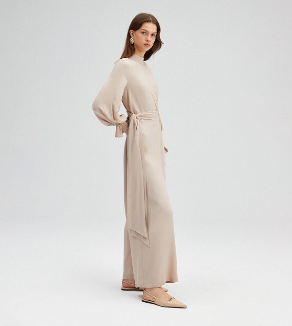 Touché Privé Touché Privé - Beige Jumpsuits