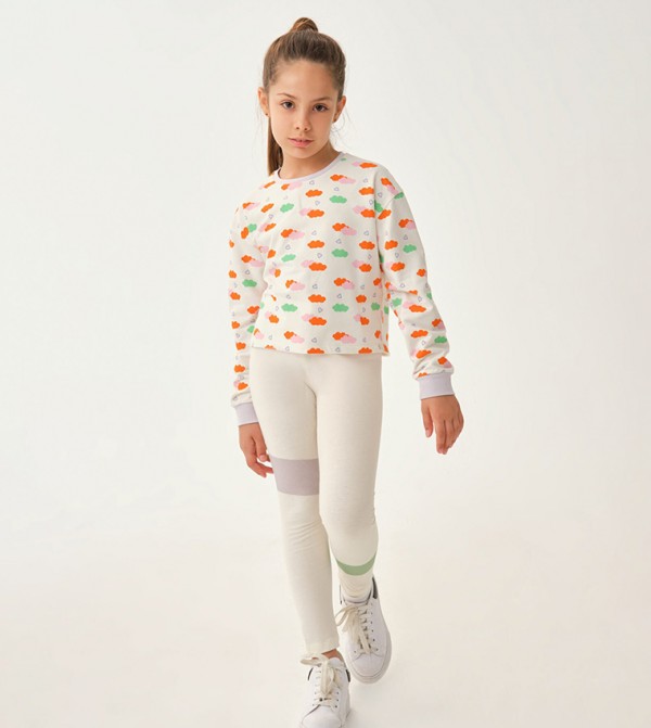 Dagi  - White Sweatshirts