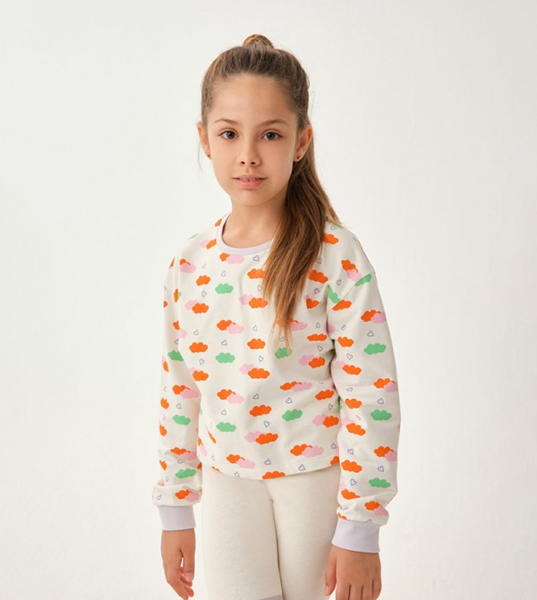 Dagi  - White Sweatshirts