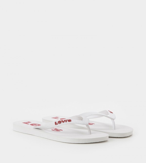 Levi's  Flip-Flops - White Flip Flop