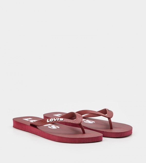 Levi's  Flip-Flops - Red Flip Flop
