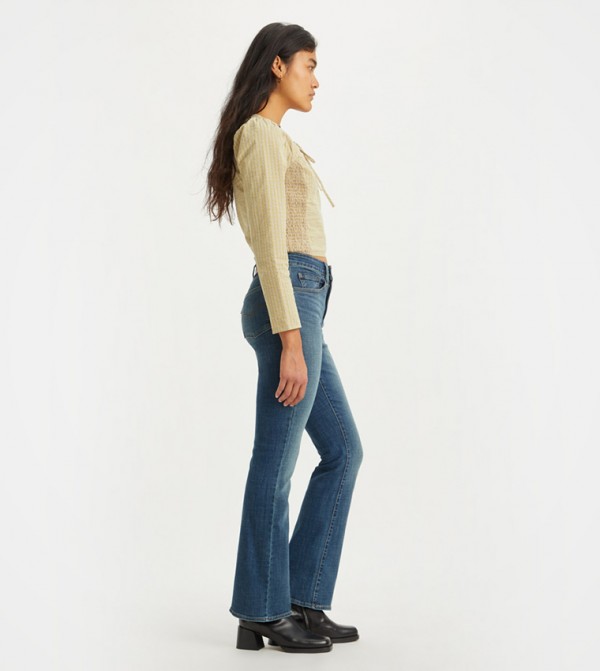 ليفايز  جينز بقصة بوت - أزرق جينز بقصة بوت