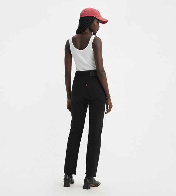 ليفايز بناطيل جينز - أسود Straight Jeans