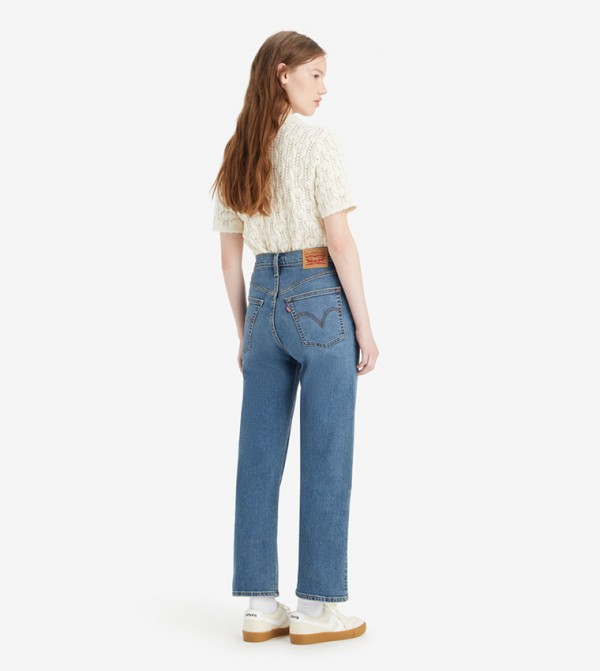 ليفايز بناطيل جينز - أزرق Straight Jeans