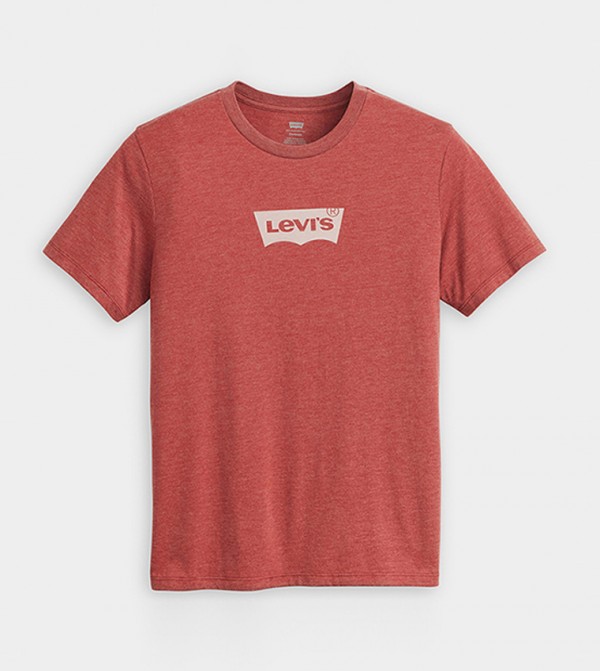 ليفايز ليفايز - بورغندي Round Neck T-Shirts