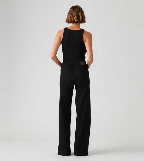 ليفايز - أسود Wide Leg Jeans