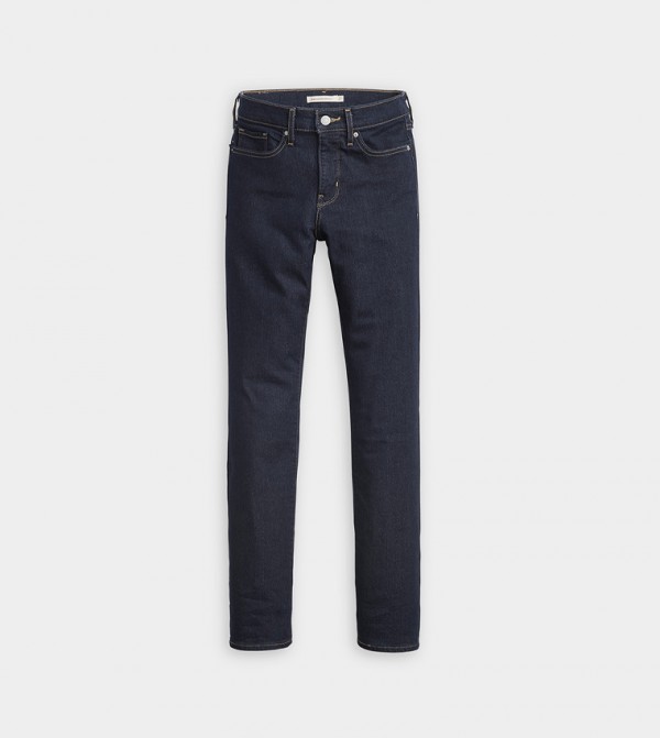 Levi's Straight Jeans - Navy Straight Jeans