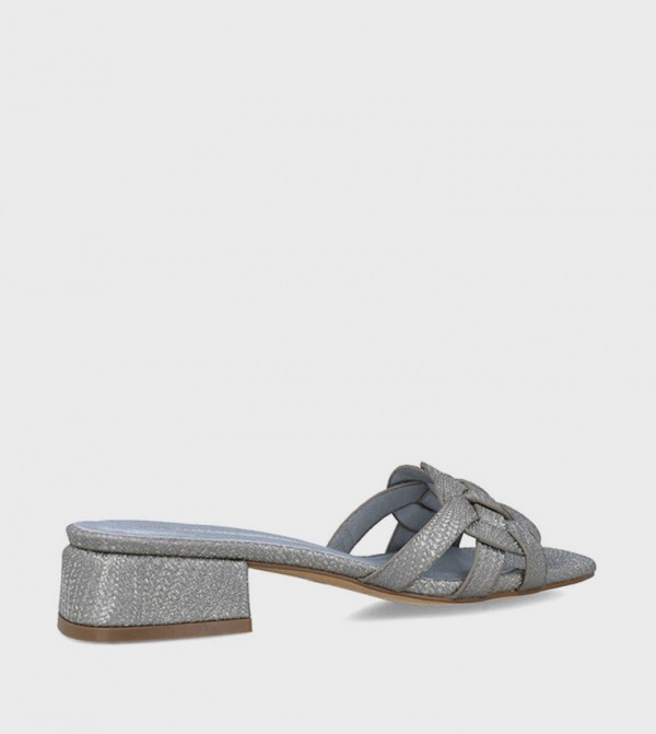 Menbur Menbur - Silver Flat Sandals