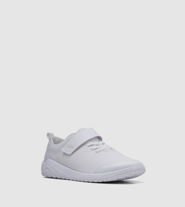 Clarks Sneakers - White Formal Slip On