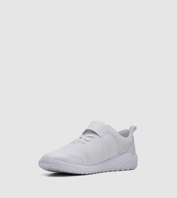 Clarks Sneakers - White Formal Slip On