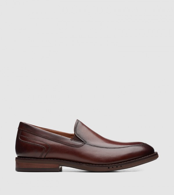 Clarks  Formal Shoes - Brown Fomal Slip on