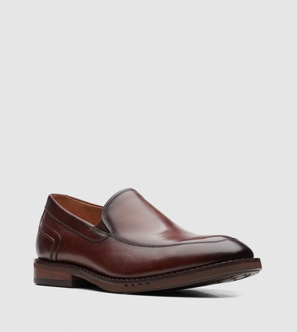 Clarks  Formal Shoes - Brown Fomal Slip on