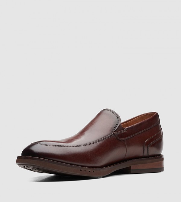 Clarks  Formal Shoes - Brown Fomal Slip on