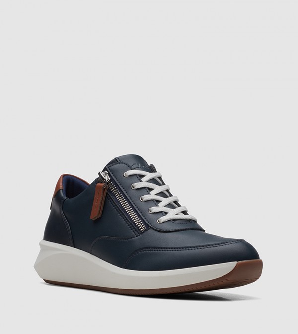 Clarks  Training Shoes - Blue Training Shoes