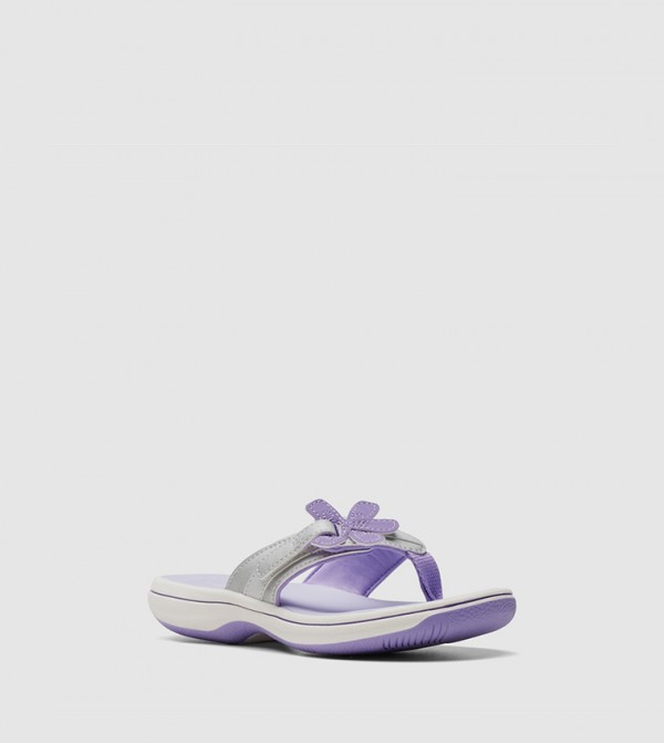 Clarks Clarks - Purple Flip Flops