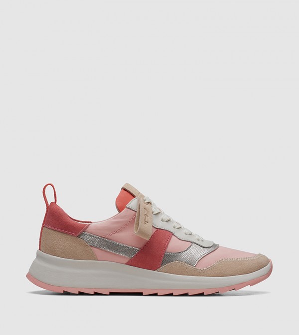 Clarks  Training Shoes - Peach Training Shoes